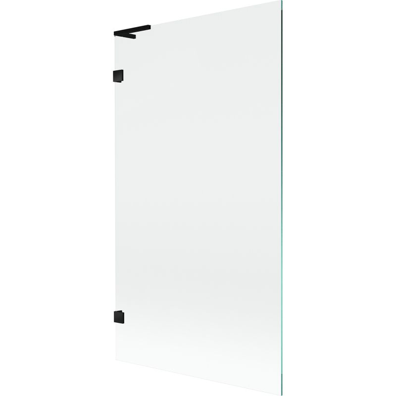 Parawan nawannowy Mexen Lunar L czarny transparent 100 x 150 cm 1-skrzydłowy 1 szt