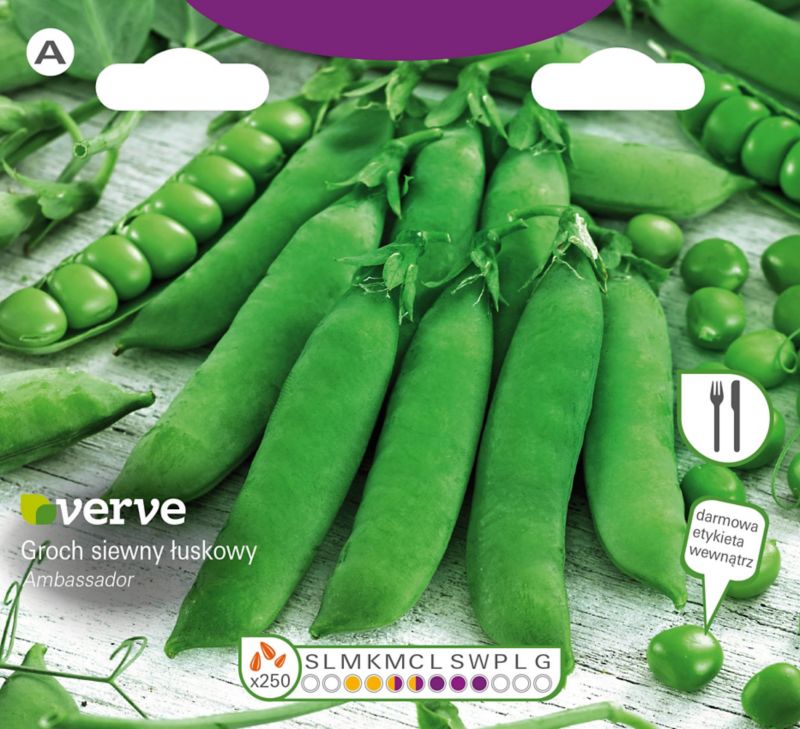 Nasiona groszek Ambassador Verve