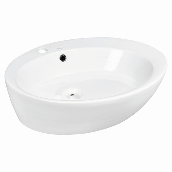 Umywalka nablatowa Kerra KR-726 biała 1 szt.