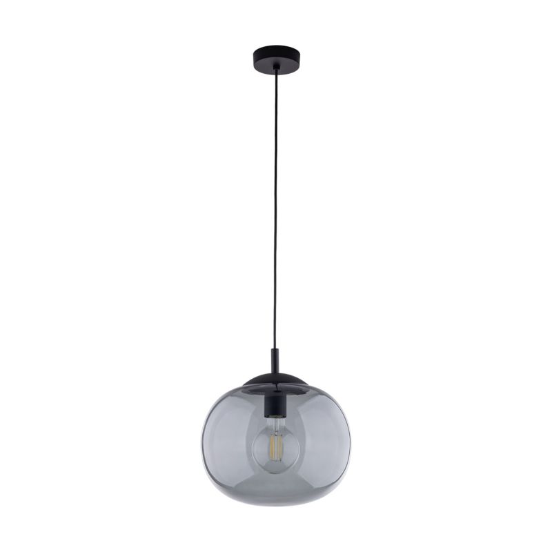 Lampa wisząca TK-Lighting Vibe Grafitowa klosz 1 30cm - 1szt.