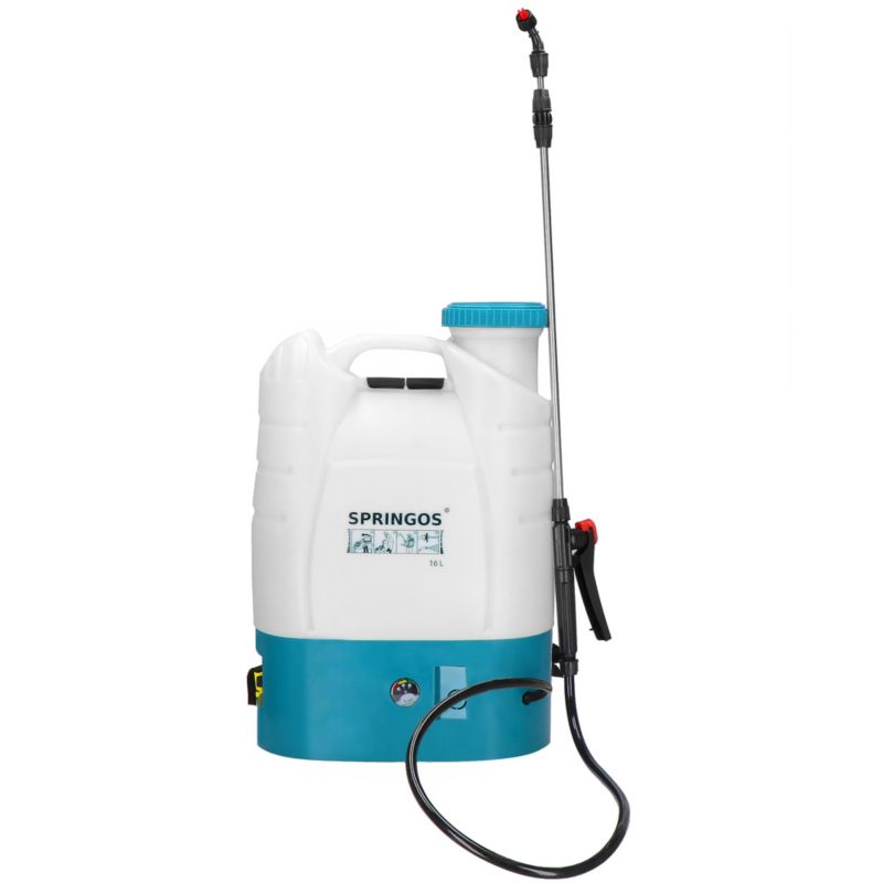 Opryskiwacz na akumulator do roślin Springos 16l spryskiwacz ogrodowy, plecakowy 1 szt.