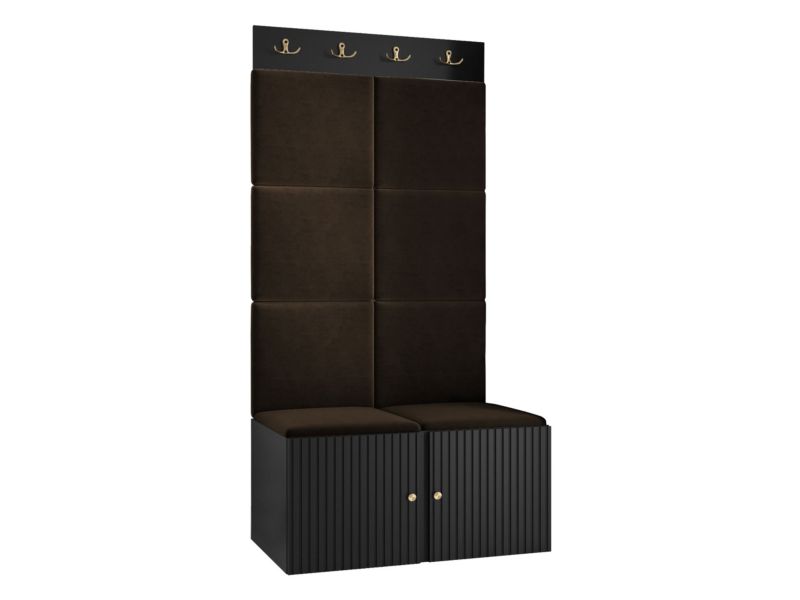 Zestaw MIRJAN 24 Orion Ryfel Slim IV czarny + brązowy 1 kpl.