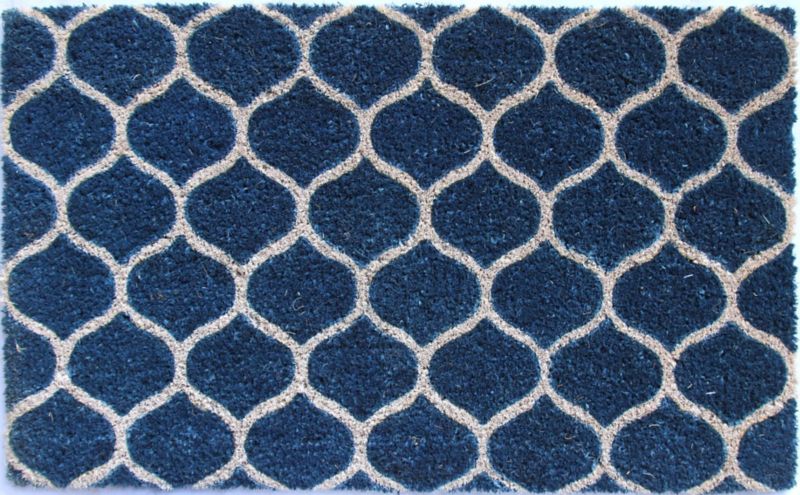 Wycieraczka Colours Aile 45 x 75 cm niebieska