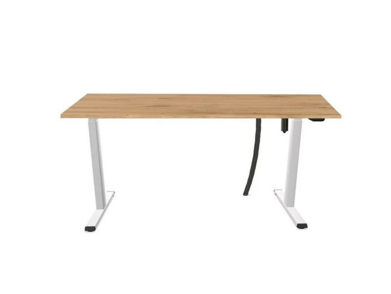 Biurko Nowy Styl eCOMO 140x80cm dąb hickory z regulacją wysokości 1 szt