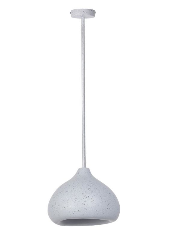 Lampa wisząca Sigma Lighting Mauro 0346 szary nakrapiany nowoczesna 1xE27 x 1 szt.