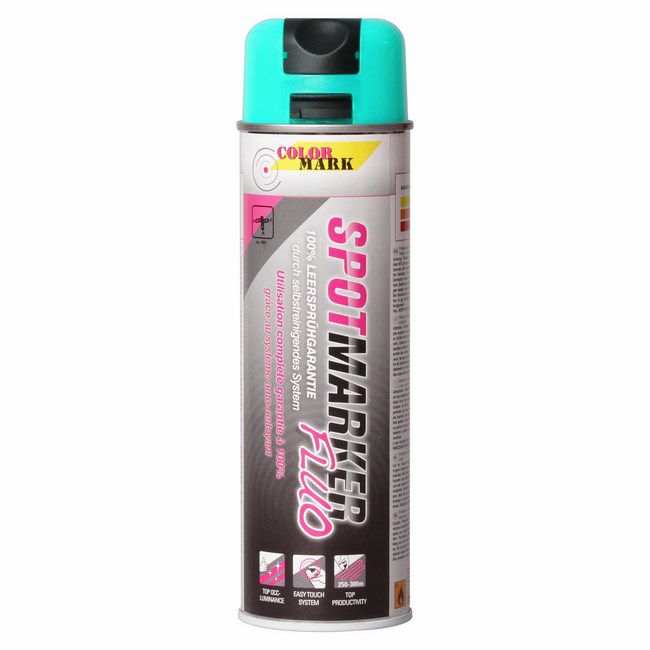 Spray Dupli Color Spotmark neon niebieski 0,5 l