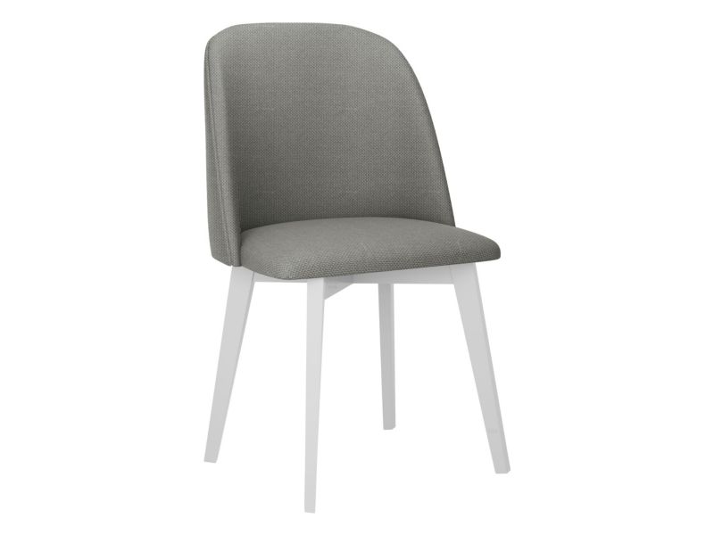 Krzesło MIRJAN 24 Monti 3 biały/szary 1 szt.