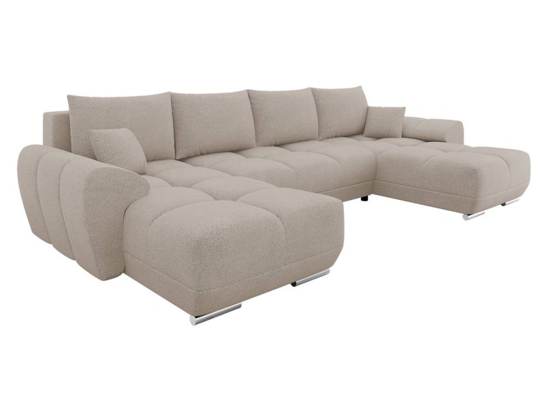 Narożnik z funkcją spania MIRJAN 24 Logo U cappuccino 1 szt.