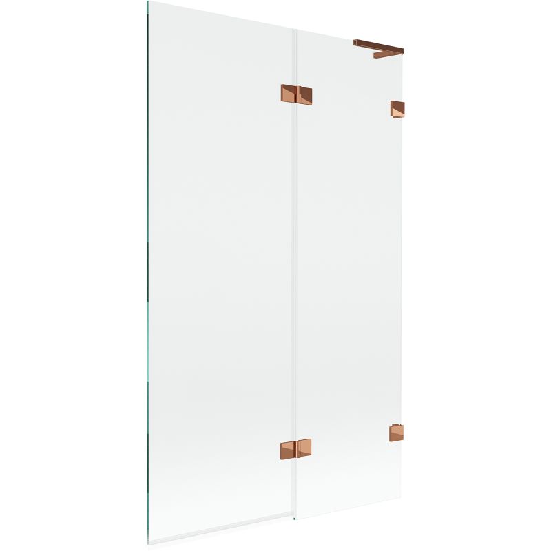 Parawan nawannowy Mexen Lunar L różowe złoto 110x150 cm 2-skrzydłowy 1 szt