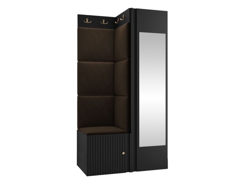 Zestaw MIRJAN 24 Orion Ryfel Slim XXVI czarny + brązowy 1 kpl.