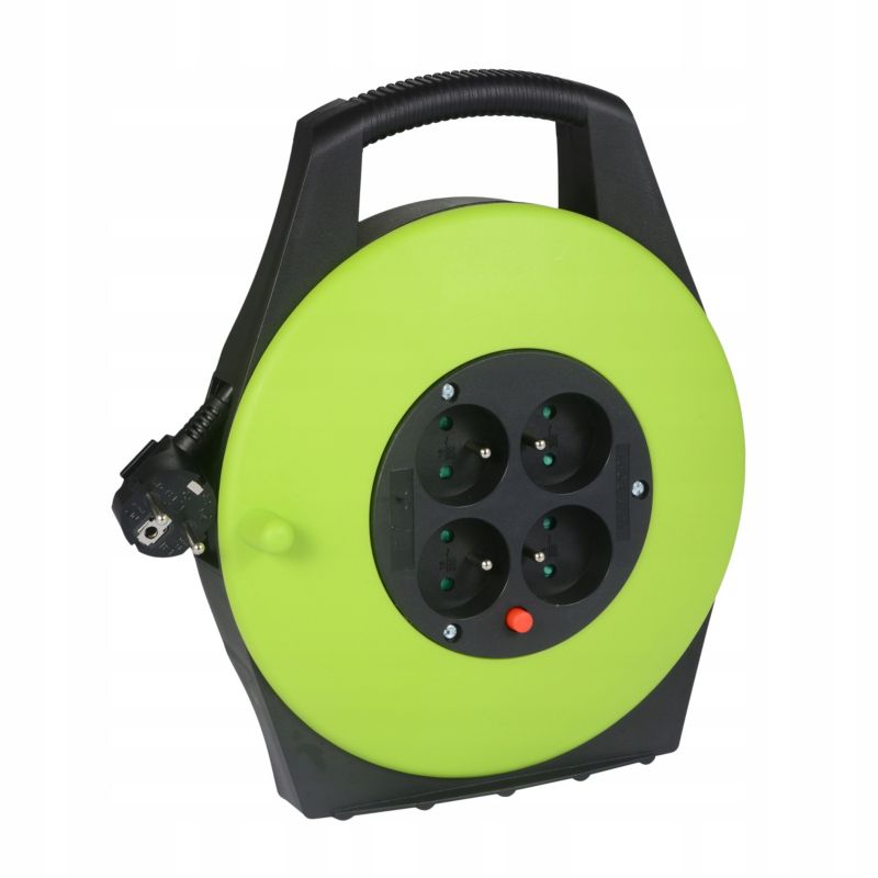 Przedłużacz bębnowy Germina 10m 4 gniazda 1szt.