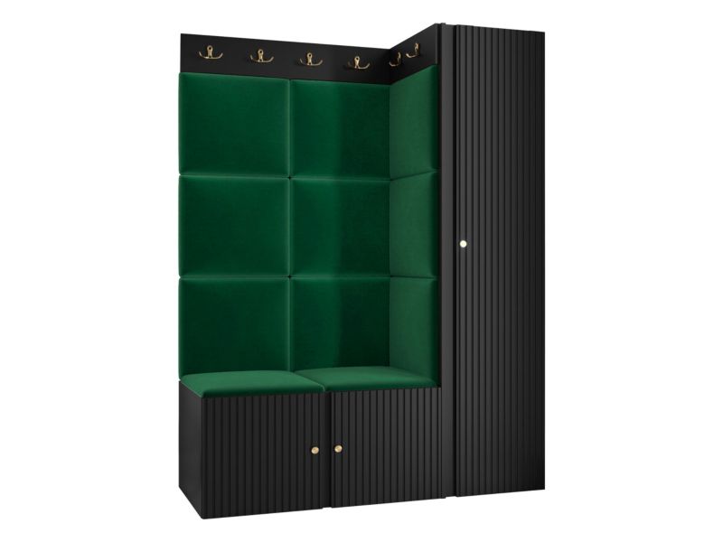 Zestaw MIRJAN 24 Orion Ryfel Slim IX czarny + butelkowa zieleń 1 kpl.