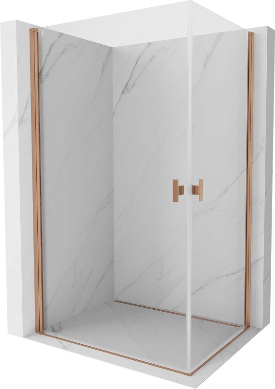 Kabina prysznicowa Mexen Mist-B miedź szczotkowana 85x70 cm - 8A2-085-070-65-00 1 szt.