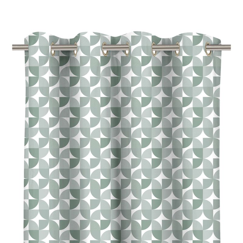 Zasłona GoodHome Peca 140 x 260 zielona