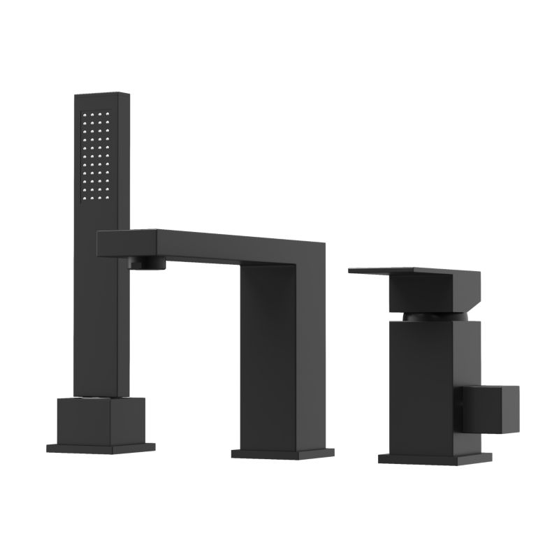 Bateria Wannowa 3 otworowa Granitan Nova Stojąca Czarna 1szt.