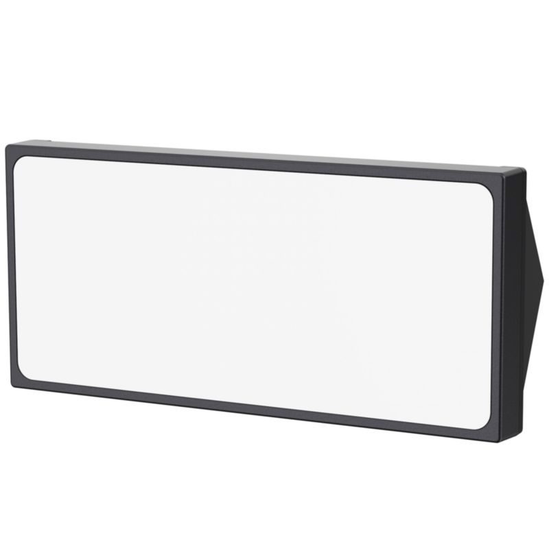 Kinkiet zewnętrzny lampa LED MasterLED Ferra czujnik ruchu 26,5cm 12W 4000K IP65 czarna 1 szt.