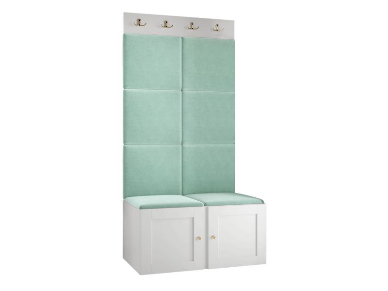 Zestaw MIRJAN 24 Orion Ramiro IV biały + miętowy 1 kpl.