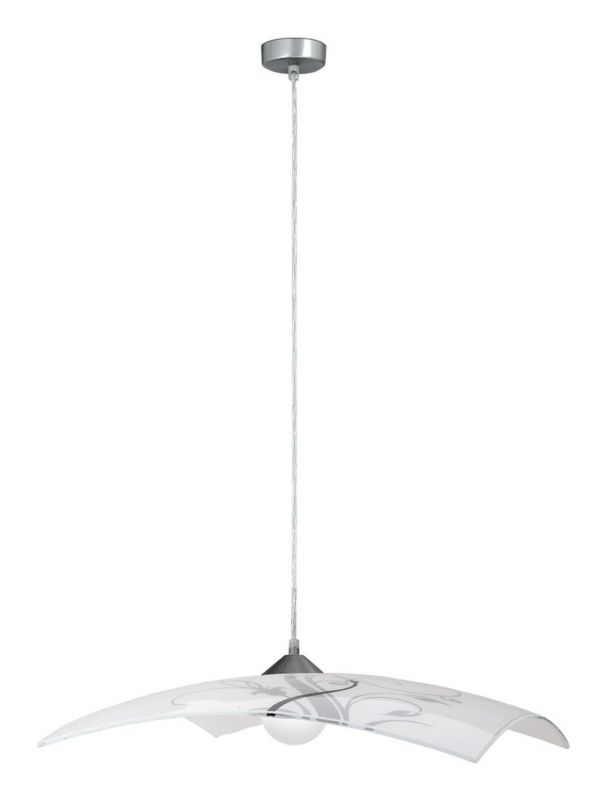 Lampa wisząca Rabalux Elina białe wzorzyste wym: 90 x 40 x 40 cm 1xE27 x 1 szt.