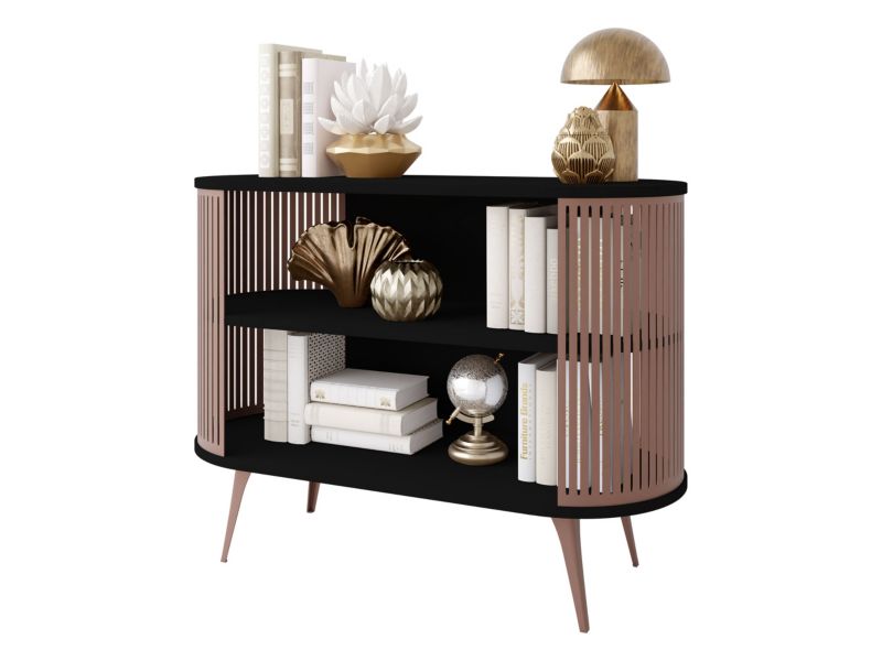 Komoda MIRJAN 24 Roenni miedziany/czarny 1 szt.