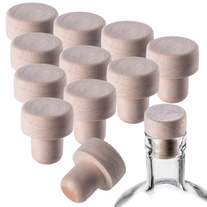 Korek do butelki na wino Velletri grzybek syntetyczny 21.5mm 100 szt.