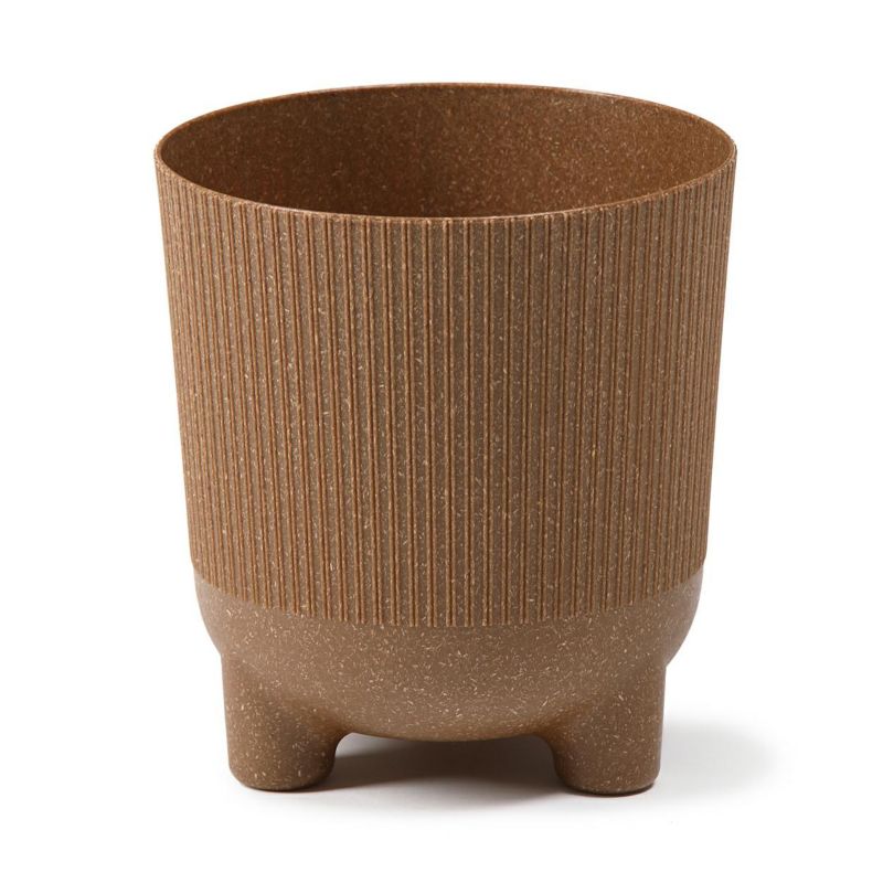 Donica HowHomely Tworzywo ECO Brązowe 16x17 cm 1 szt.