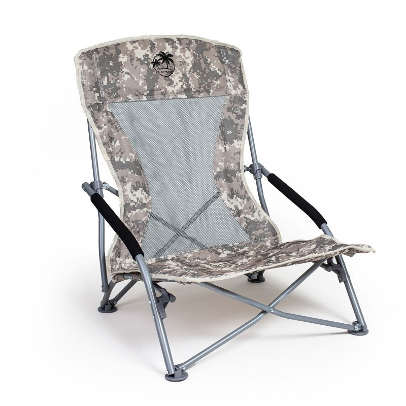 Krzesło turystyczne Be-active.pl rozkładane wędkarskie na kemping ryby moro 1 szt.