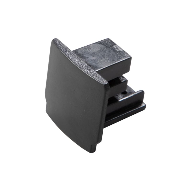 Zasilanie + zaślepka do szynoprzewodu Milagro 3-obwodowe czarne