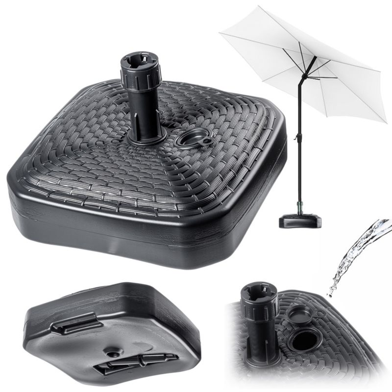 Podstawa Parasola KADAX Stojak Pod Parasol Ogrodowy Kwadratowy 39cm Obciążnik 1szt.
