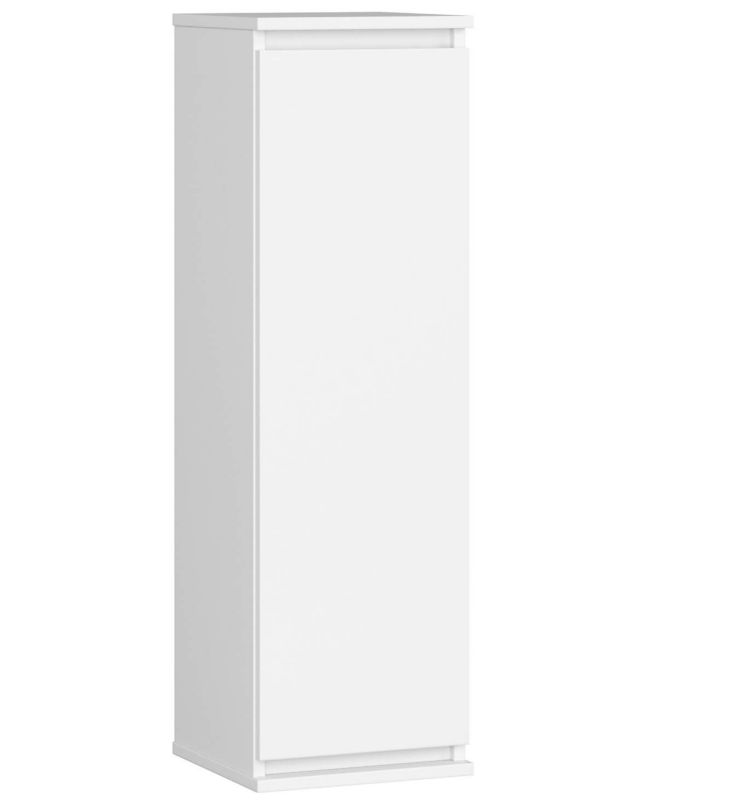 Szafka Akord W30 Biała 30 cm 1 drzwi kolor Biały mat 3 półki 30x30x99 cm 1 szt.