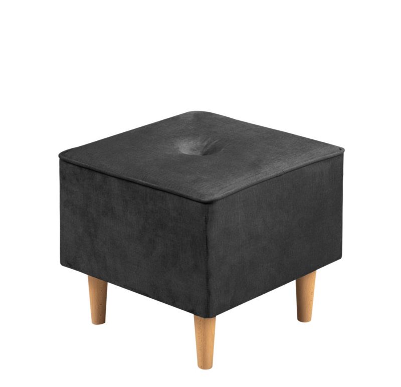 Podnóżek w stylu skandynawskim Bonni Floki Antracytowy 1 szt.