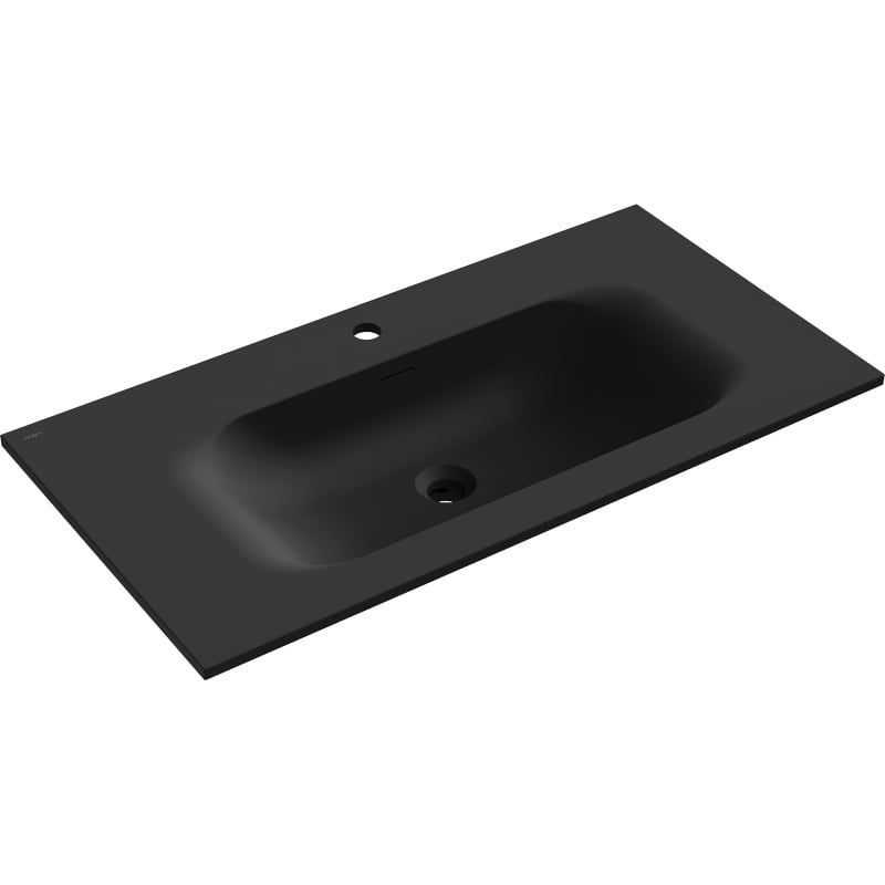 Umywalka wpuszczana Mexen Vela czarny mat 91 x 46,5 cm 1 szt.