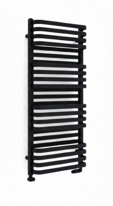 Grzejnik łazienkowy LUXRAD Plus New 1140 x 530 mm czarny mat str. 886W 1 szt