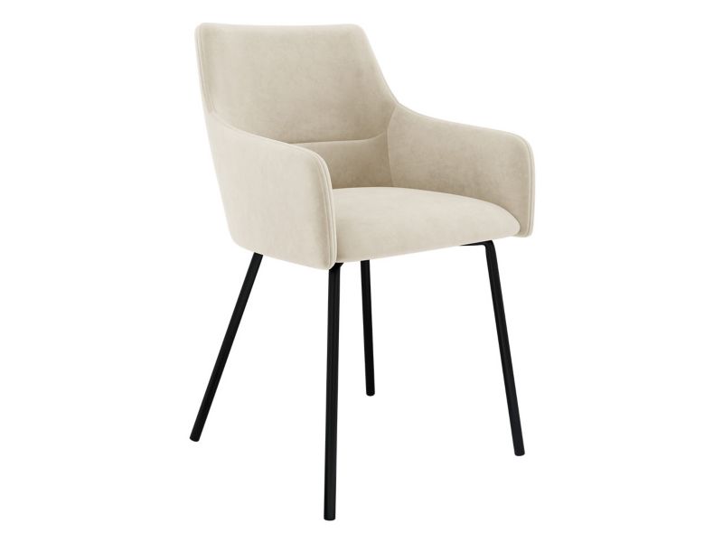 Krzesło MIRJAN 24 tapicerowane Vito śmietankowy 1 szt.