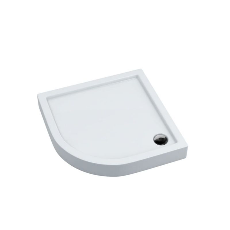 Brodzik akrylowy Schedpol Competia półokrągły 80 cm 3.0163 1 szt.