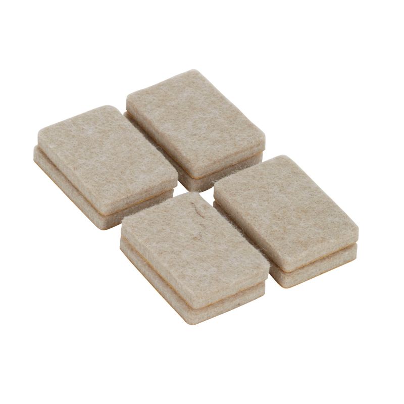 Podkładki samoprzylepne Diall filcowe 35 x 24 mm beżowe 8 szt.