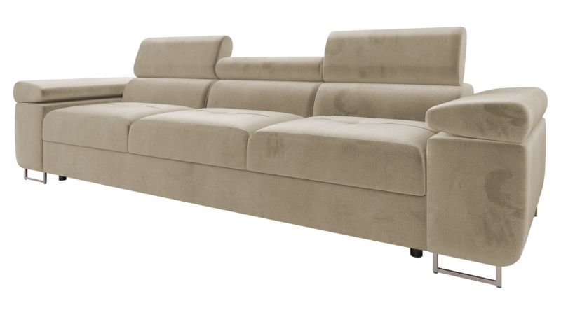 Kanapa MIRJAN 24 Torezio 3 beżowy plusz 1 szt.