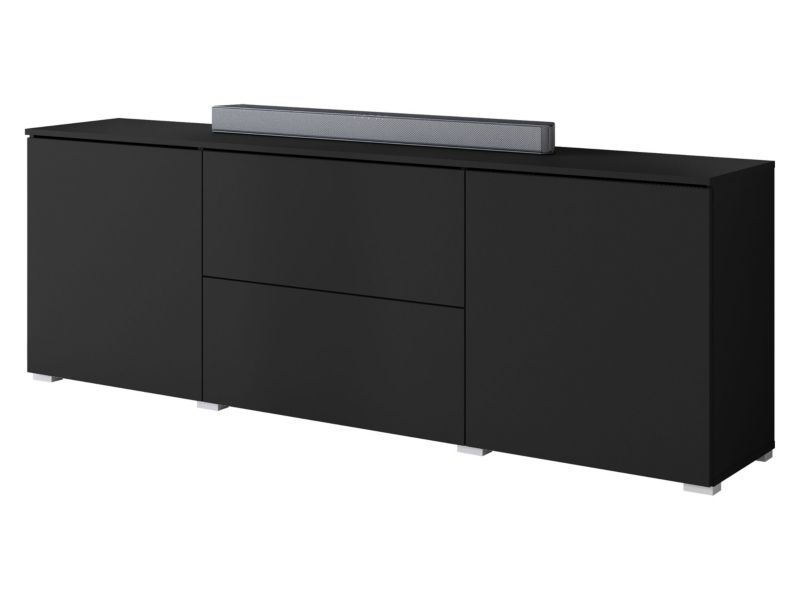 Szafka RTV MIRJAN 24 Vera 180 czarny grafit 1 szt.