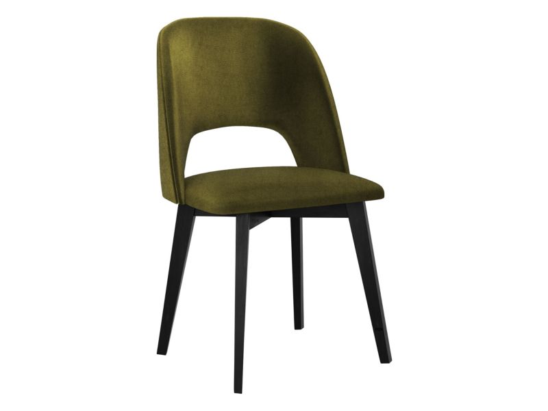 Krzesło MIRJAN 24 Monti 4 czarny/ciemna oliwka 1 szt.