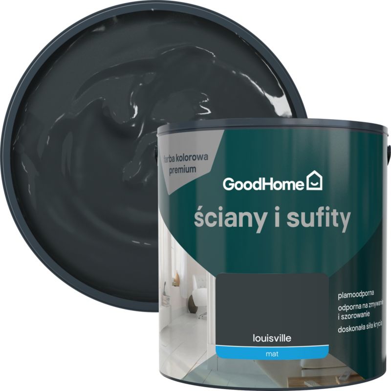 Farba plamoodporna GoodHome Ściany i Sufity louisville 2.5 l