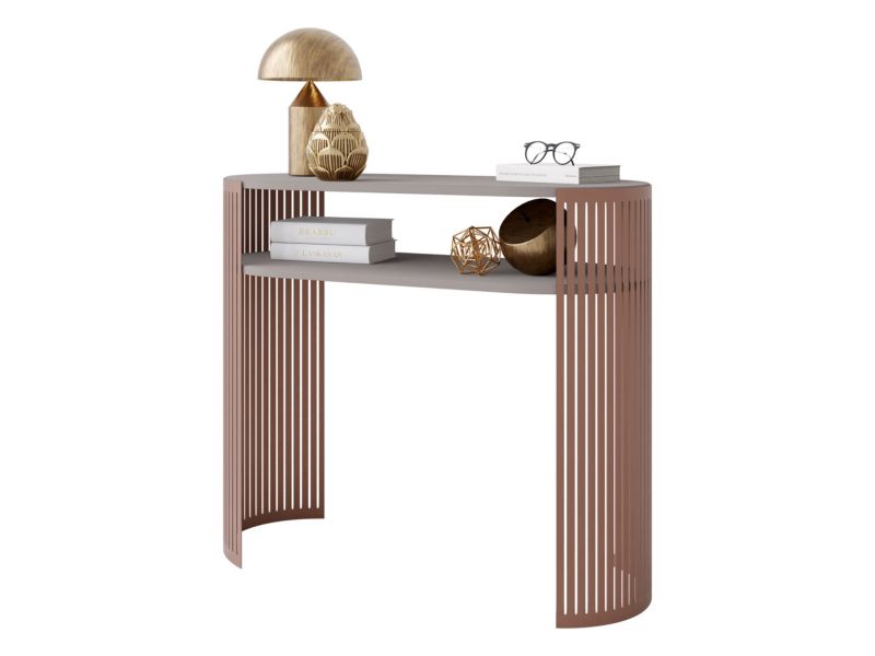 Konsola owalna MIRJAN 24 Fikoli miedziany/kaszmir 1 szt.