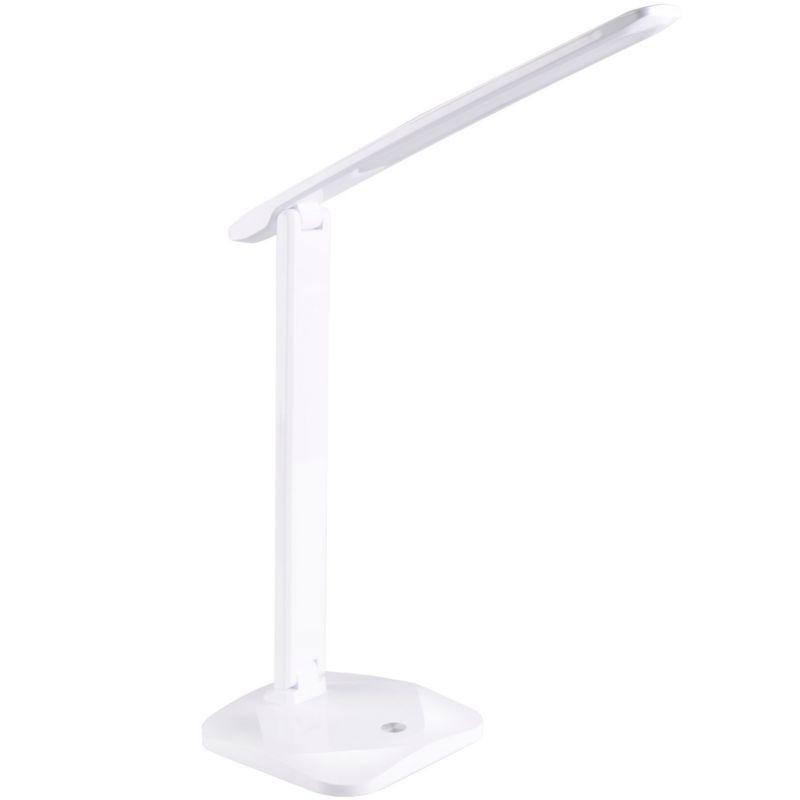 Lampa biurkowa Polux Toledo biała LED 8W 3000K-6500K 790 lm IP20 wym: 40 x 15 x 15 cm tworzywo sztuczne - 1 szt.
