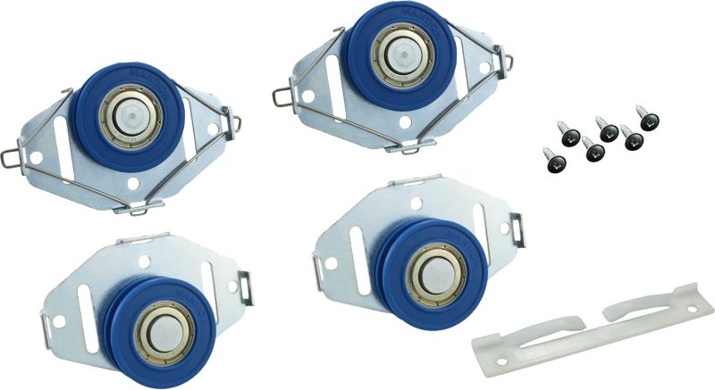 Zestaw wózków Valcomp do drzwi przesuwnych Mitra