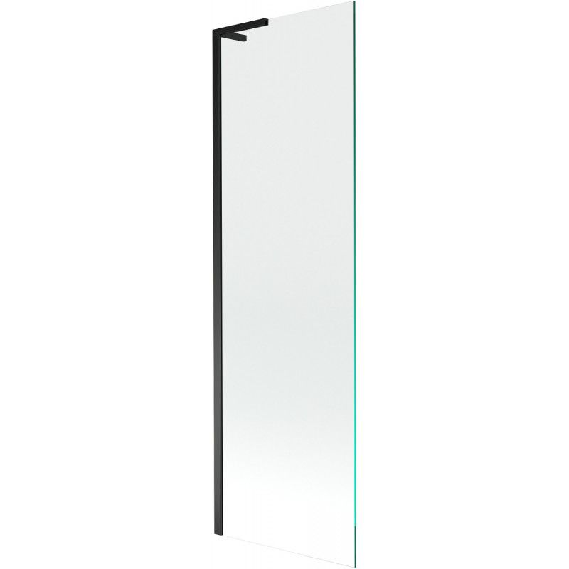 Parawan nawannowy jednobryłowy Mexen Next L czarny 60x150 cm 1 szt.