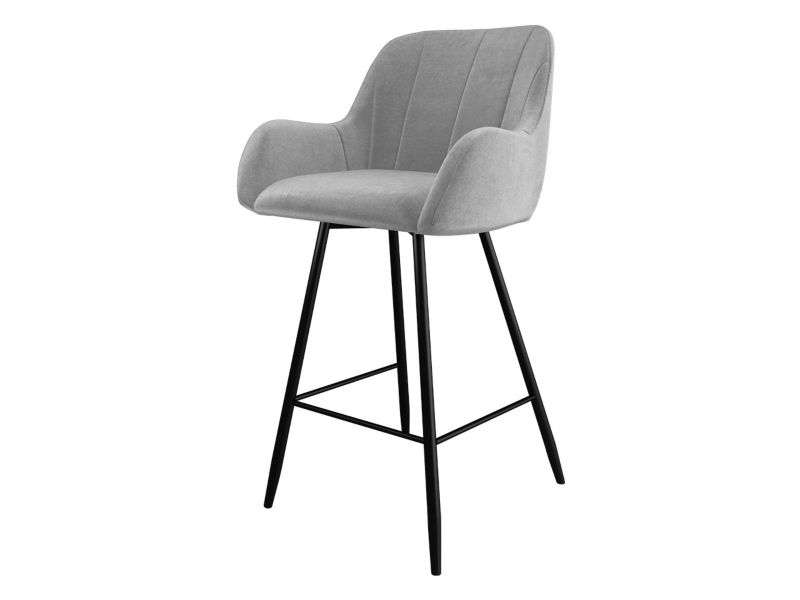 Krzesło barowe MIRJAN 24 Colin gołębi szary 1 szt.