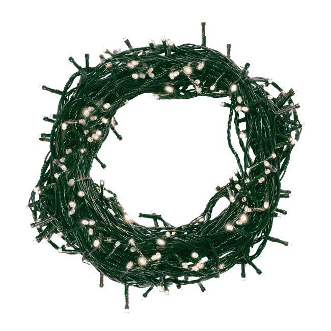 Lampki zewnętrzne/wewnętrzne Bulinex 140 LED 6,95 m ze sterownikiem barwa ciepła biała