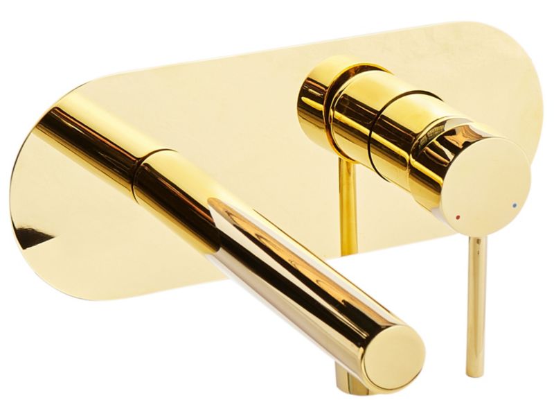 Bateria umywalkowa podtynkowa Clavijo Złoty 1 szt.