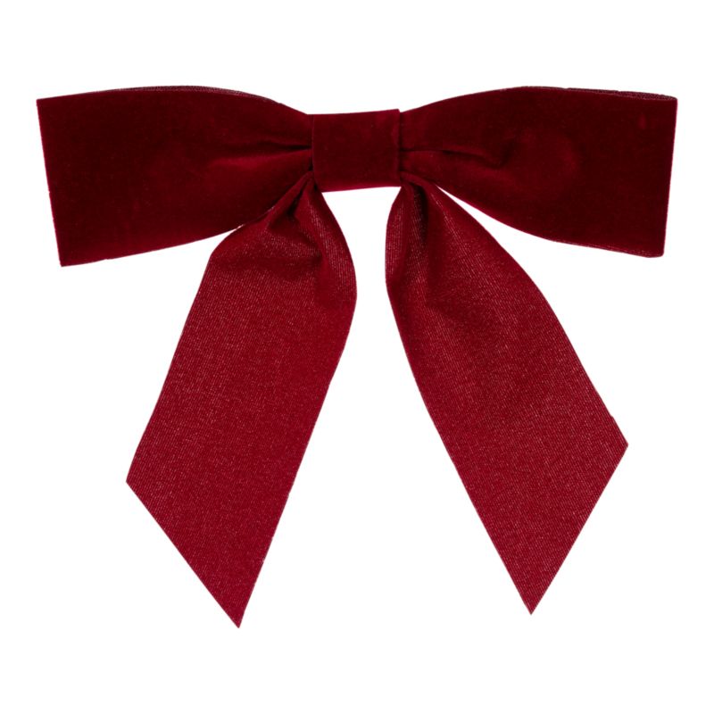 Kokardki 6 sztuk czerwone