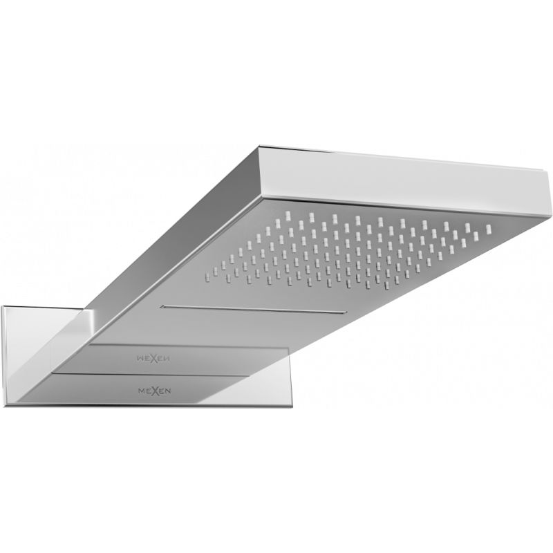 Deszczownica prostokątna Mexen Waterfall chrom 50 x 22 cm 1 szt.