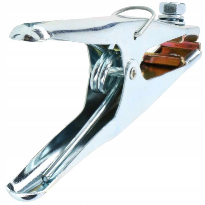 Zacisk spawalniczy KADAX kleszczowy uchwyt masowy 200a klamra żabka 1 szt.