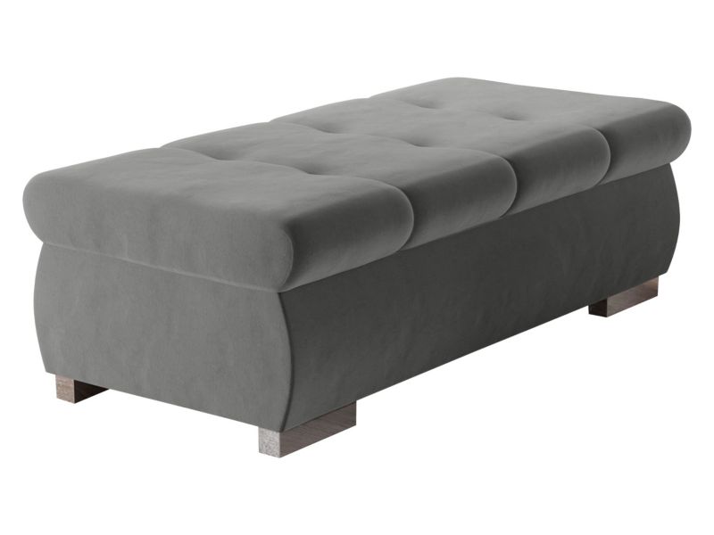 Pufa MIRJAN 24 Orkan Duża platynowy szary 1 szt.